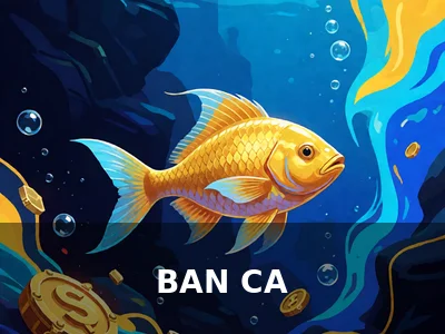 Ảnh danh mục bắn cá 8XBET với graphics sắc nét và không gian giải trí vui nhộn