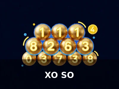 Ảnh danh mục xổ số 8XBET với kết quả xổ số kiến thiết các miền được cập nhật nhanh chóng
